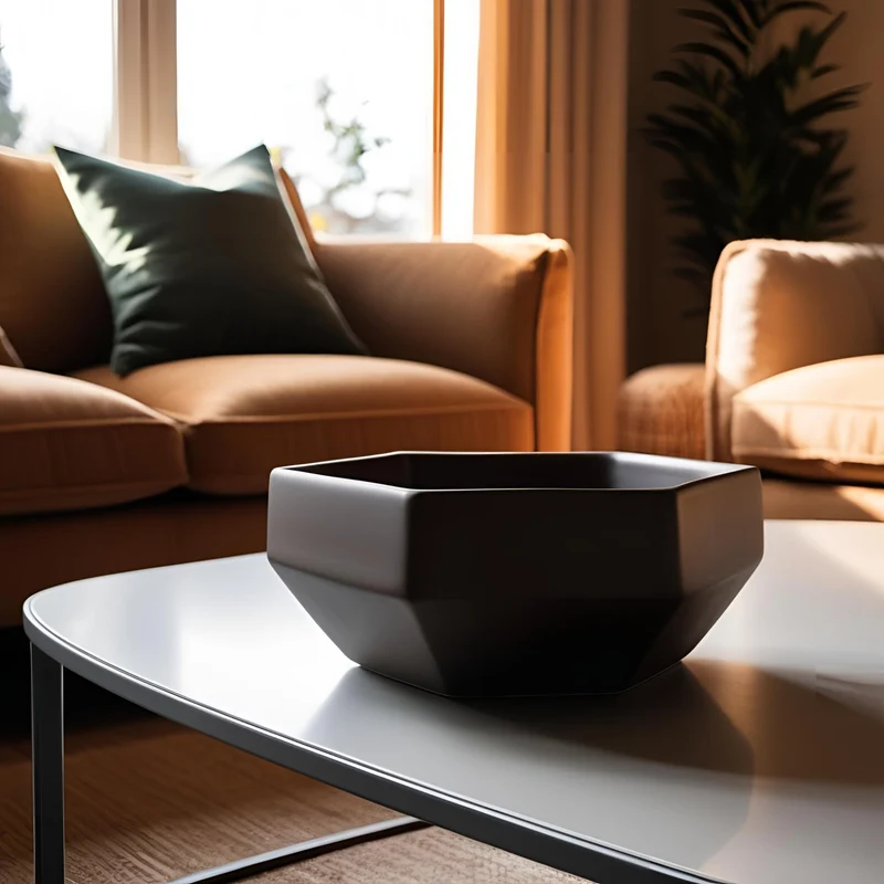 Bol hexagonal minimaliste et moderne pour la maison