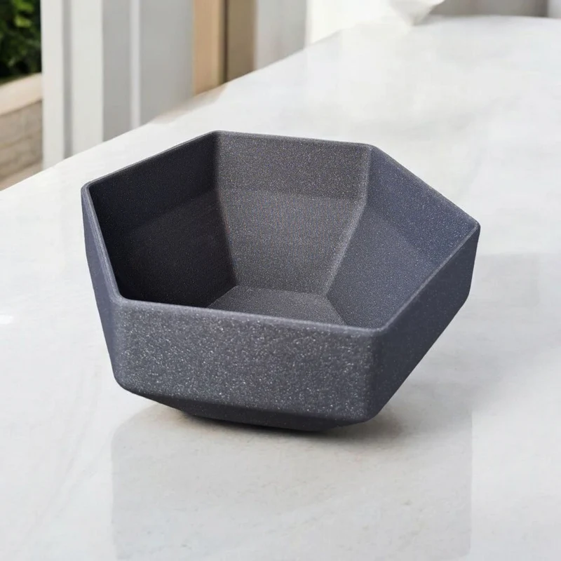 Bol hexagonal minimaliste et moderne pour la maison