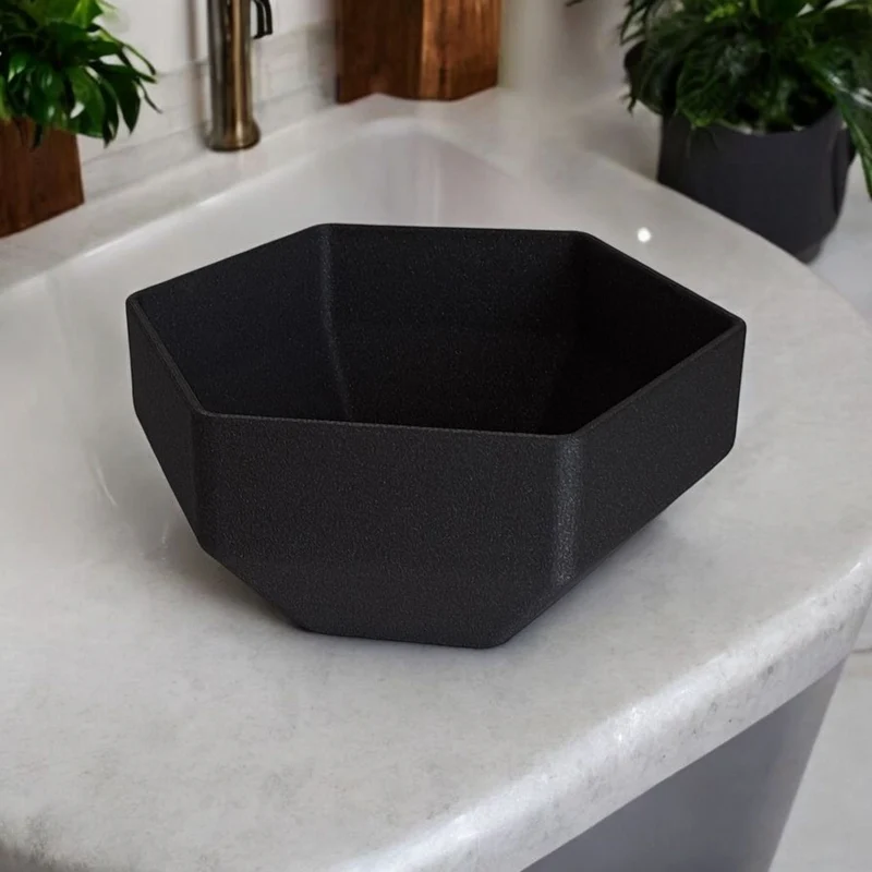 Bol hexagonal minimaliste et moderne pour la maison