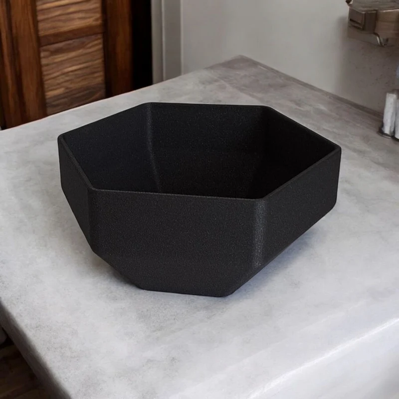 Bol hexagonal minimaliste et moderne pour la maison