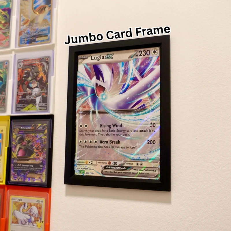 Cadre mural pour cartes Pokémon jumbo