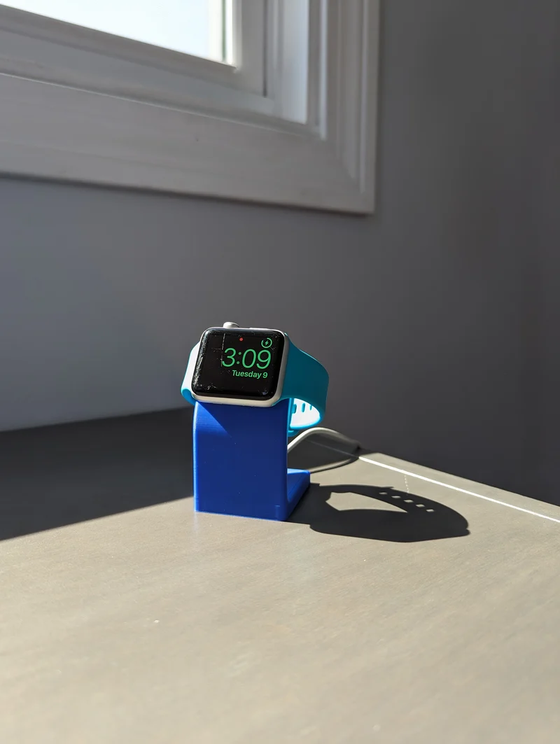 Le Puck - Support de charge élégant pour Apple Watch