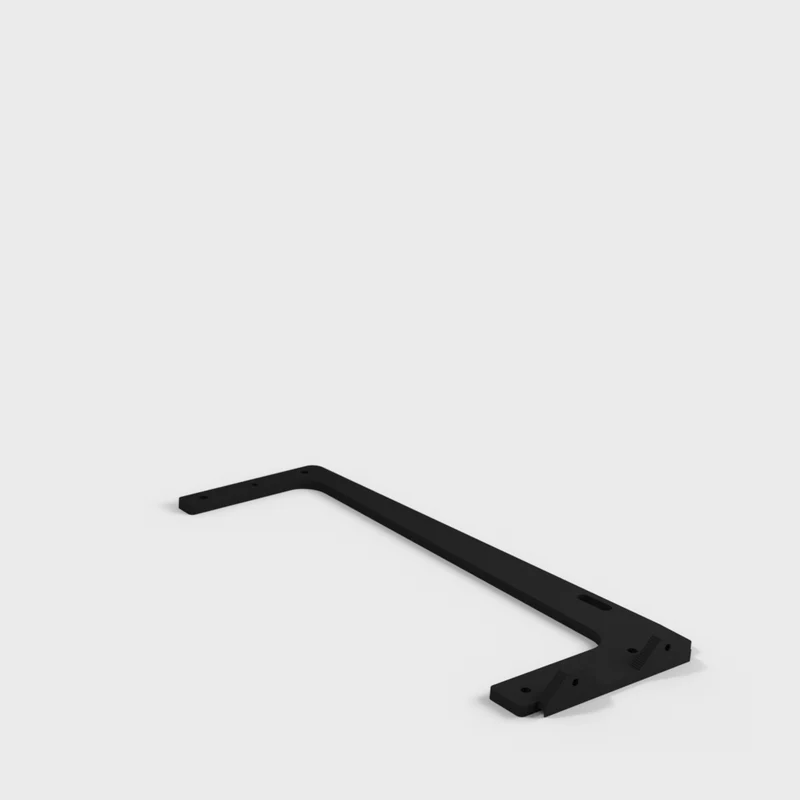 Adaptateur de montage en rack pour alimentation Mean Well ELP-75-5-C (système 19" 2U)