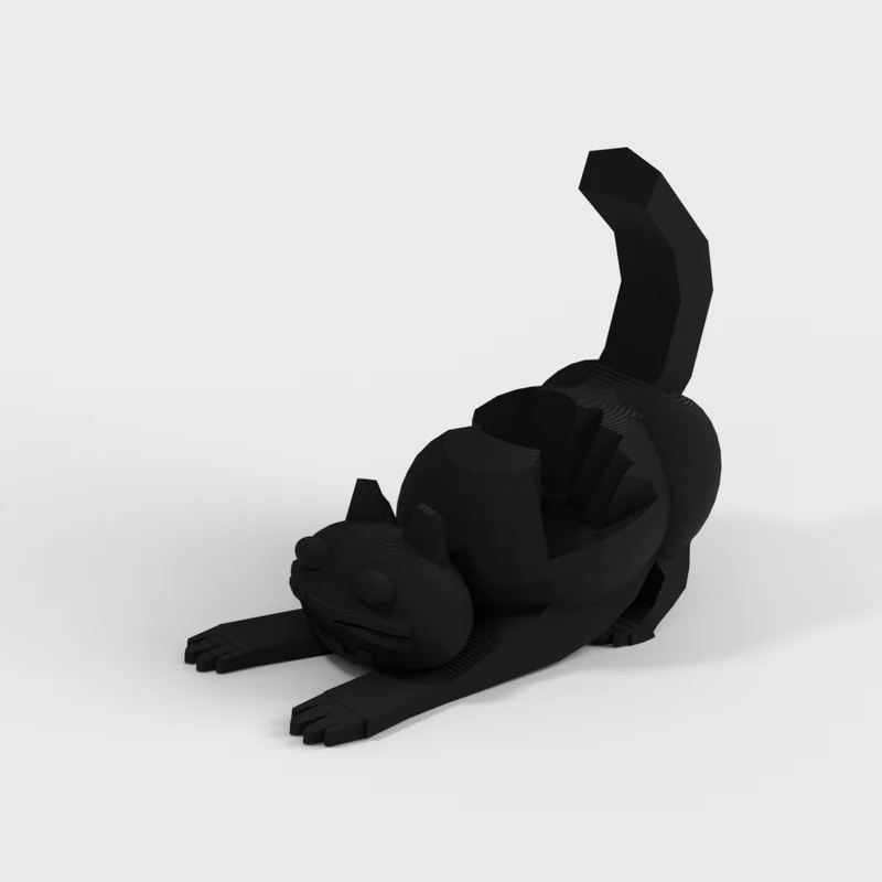 Support de smartphone pour chat