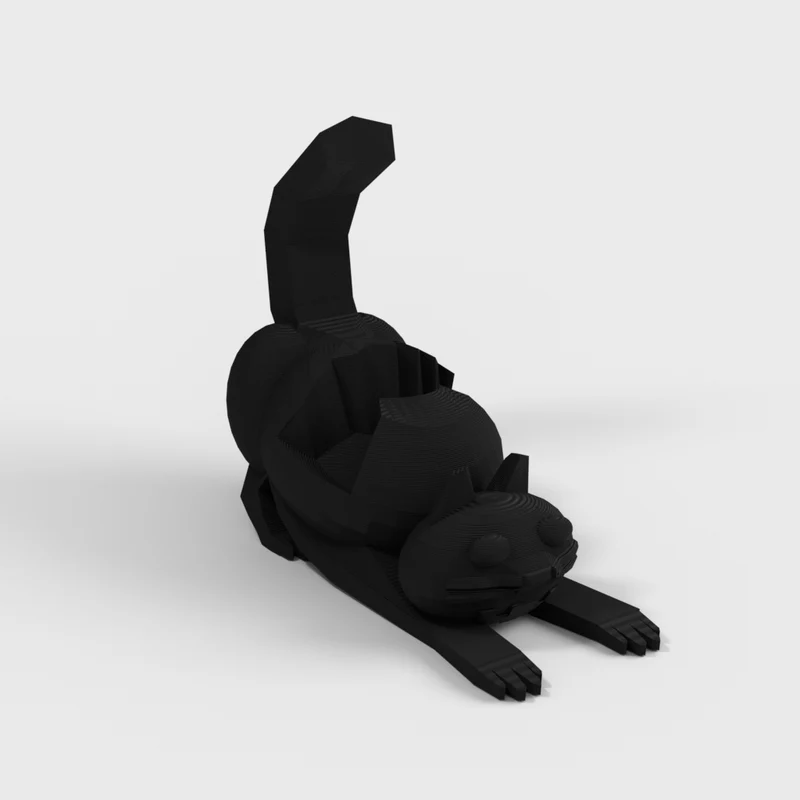 Support de smartphone pour chat