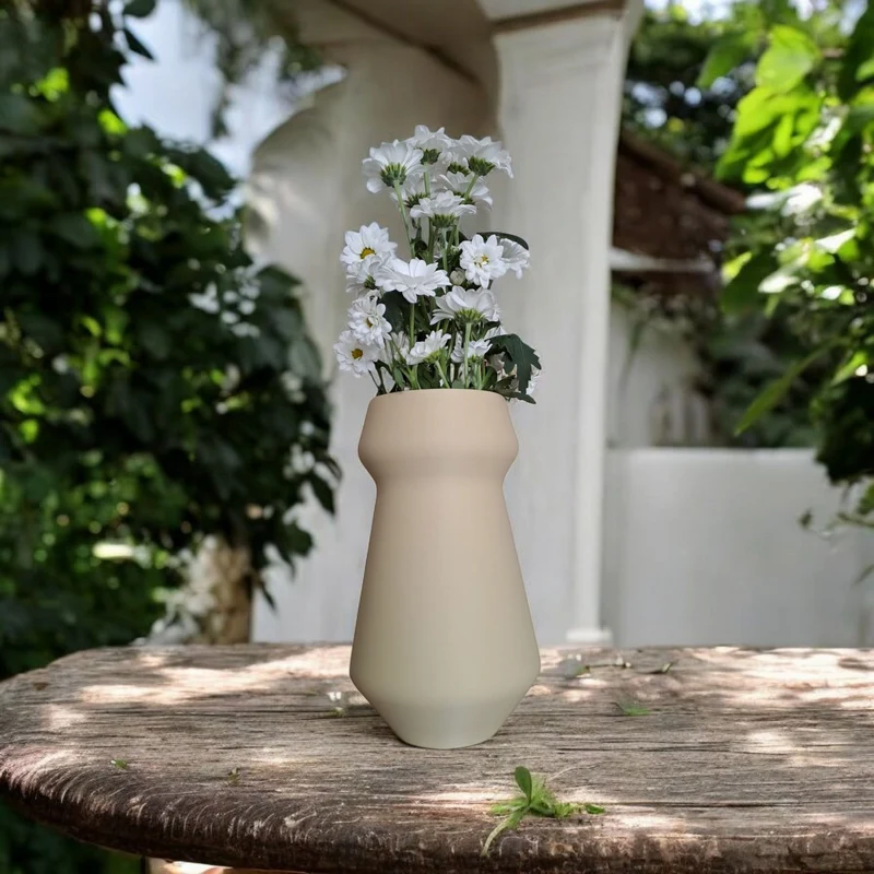 Vase conique minimaliste Athen pour maisons modernes