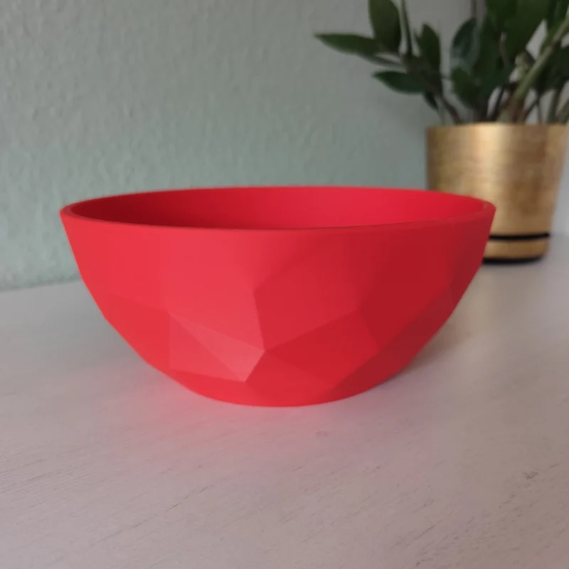 Bol à nachos moderne au design Low Poly