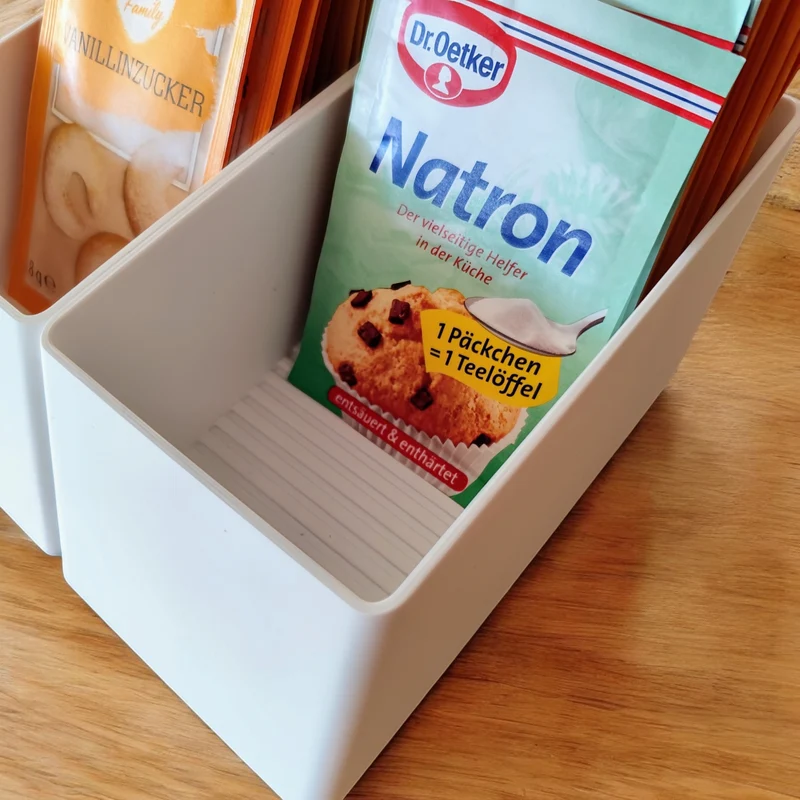 Organisateur de rangement pratique pour les ingrédients de pâtisserie et les épices