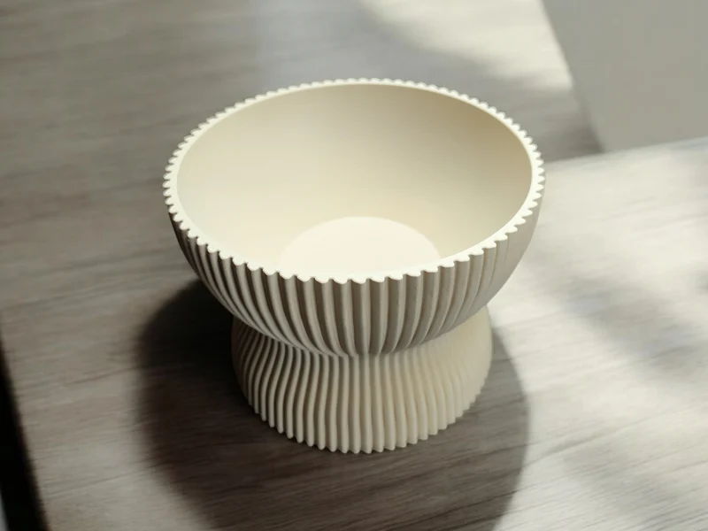 Bol double vintage Ribbet Emma pour le service
