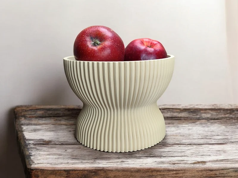 Bol double vintage Ribbet Emma pour le service
