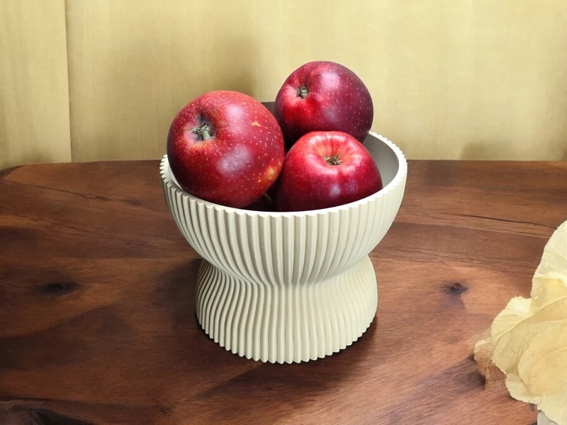 Bol double vintage Ribbet Emma pour le service