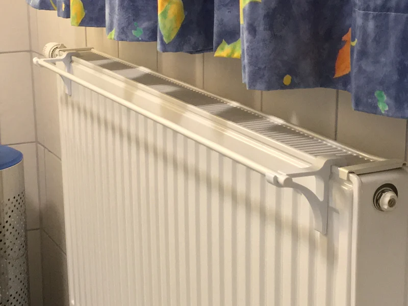 Crochets de radiateur pratiques pour barre porte-serviettes