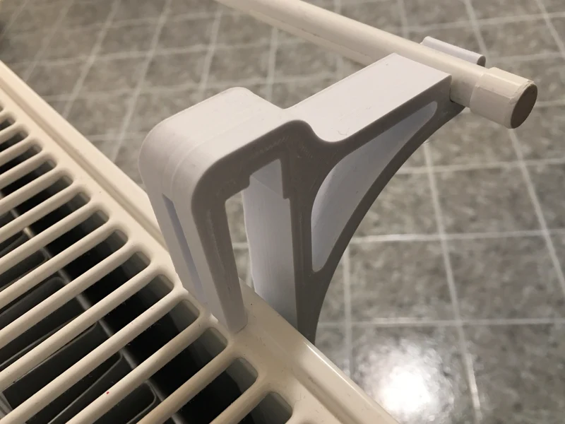 Crochets de radiateur pratiques pour barre porte-serviettes