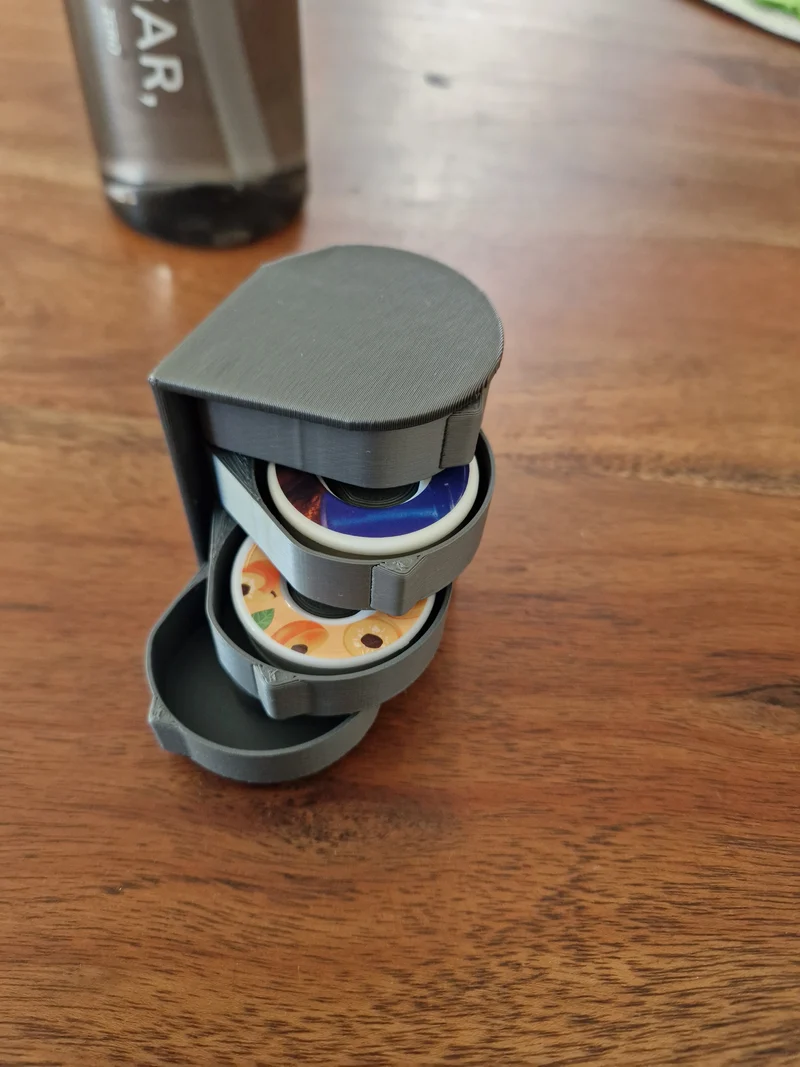 Boîte de dosettes Air-up pour une expérience gustative organisée
