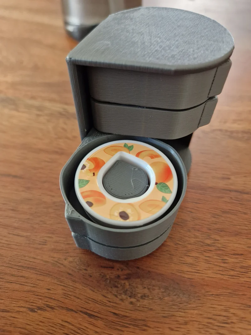 Boîte de dosettes Air-up pour une expérience gustative organisée