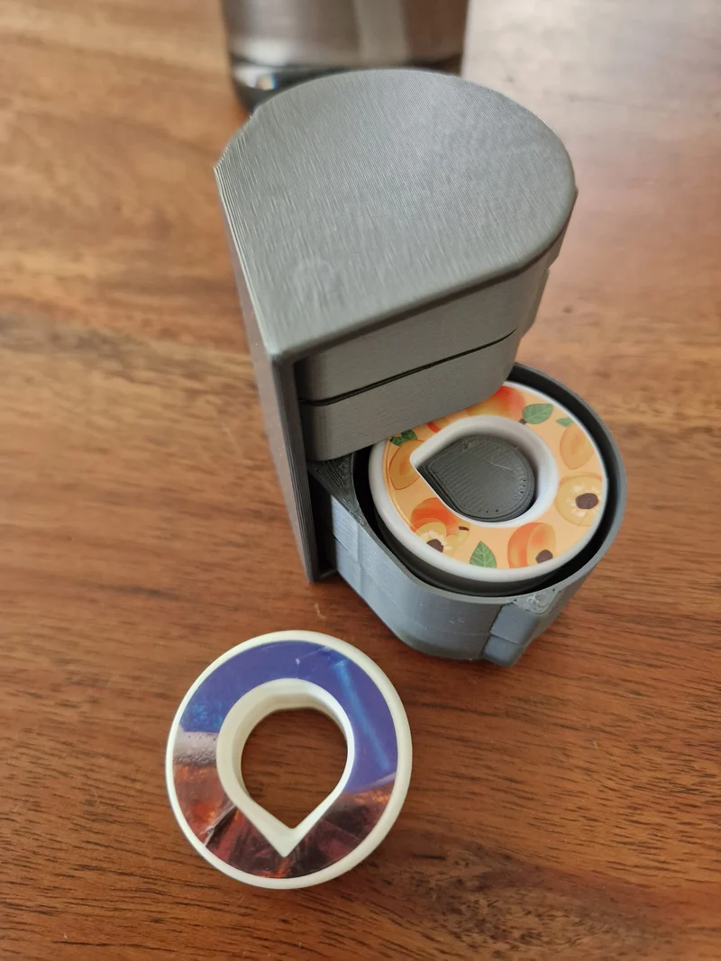 Boîte de dosettes Air-up pour une expérience gustative organisée