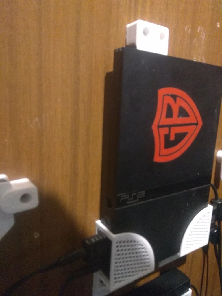 Montage mural PS2 Slim pour une utilisation optimisée de l'espace