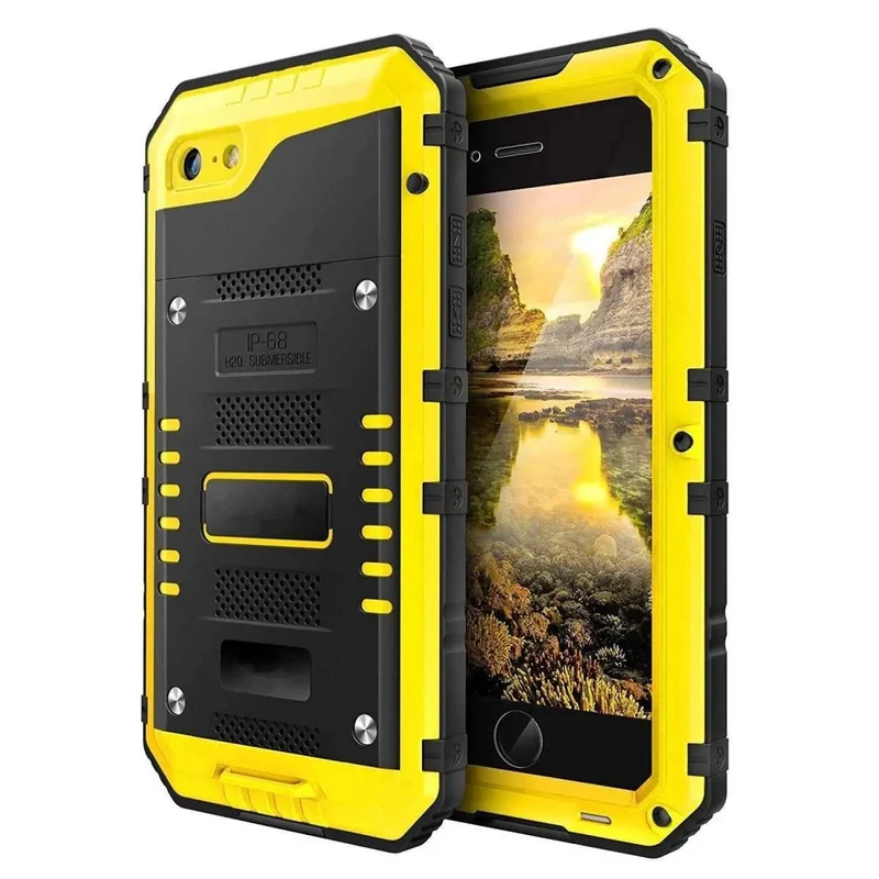Coque de téléphone anti-chute étanche et antipoussière pour iPhone 7/8/7p/8p