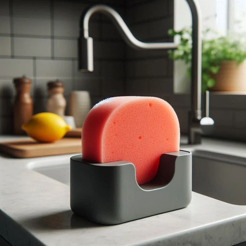 Porte-éponge moderne pour cuisine et salle de bain