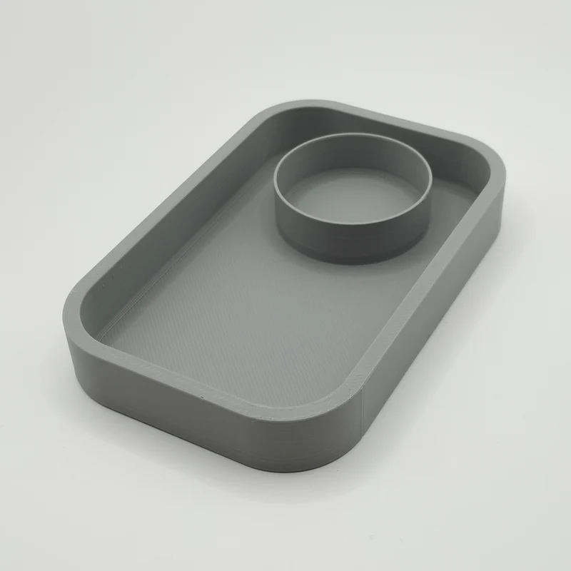 Plateau à clés pratique avec porte-monnaie pour l'entrée