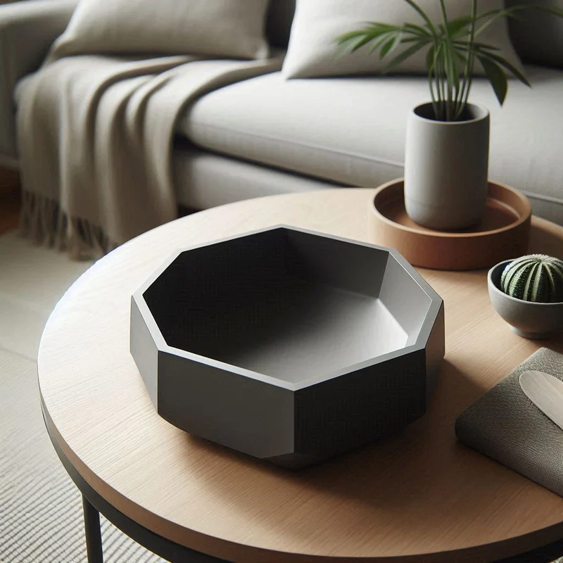 Bol OctaPot moderne à huit côtés pour la maison