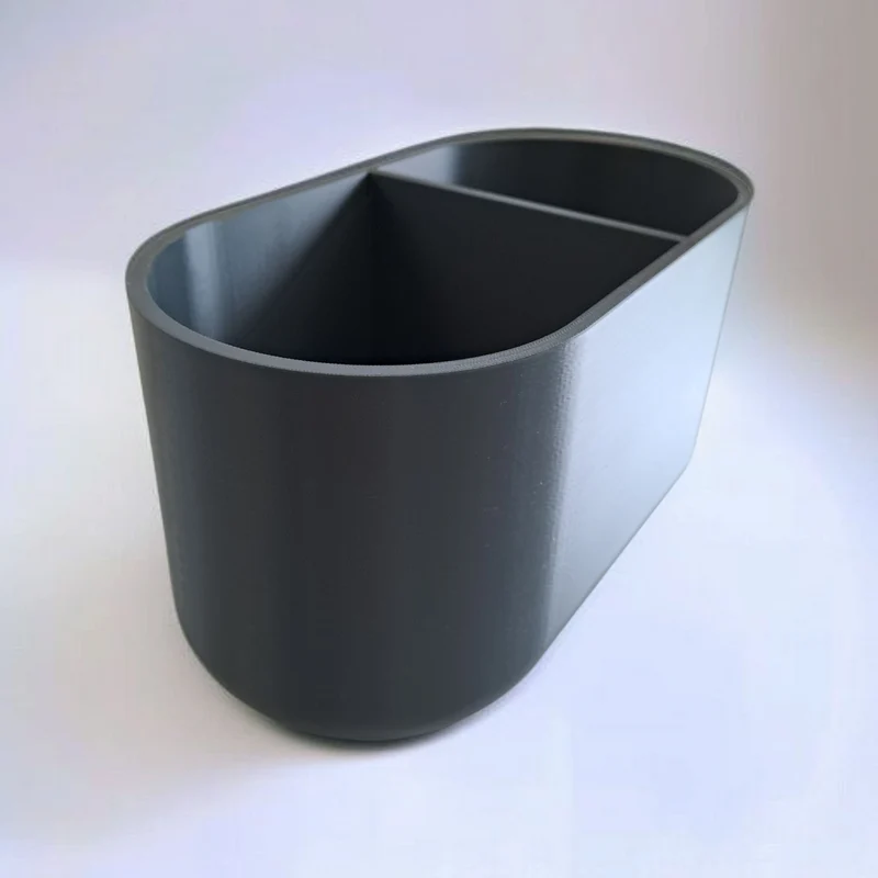 Porte-ustensiles de cuisine moderne avec deux compartiments