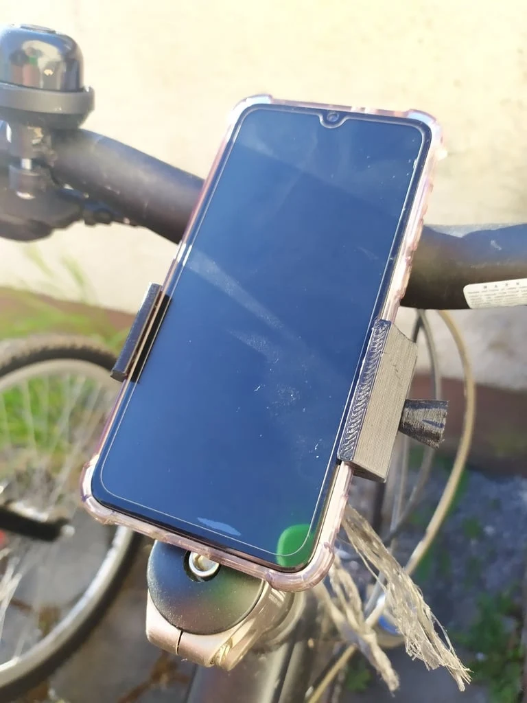Support de téléphone robuste et réglable pour guidon de vélo