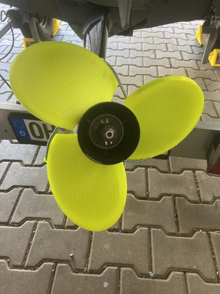 Protection d'hélice pour moteur hors-bord