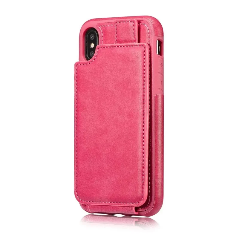 Portefeuille de protection en cuir pour téléphone iPhone X