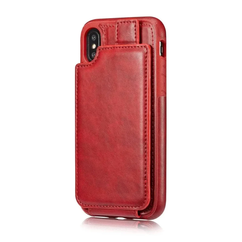 Portefeuille de protection en cuir pour téléphone iPhone X
