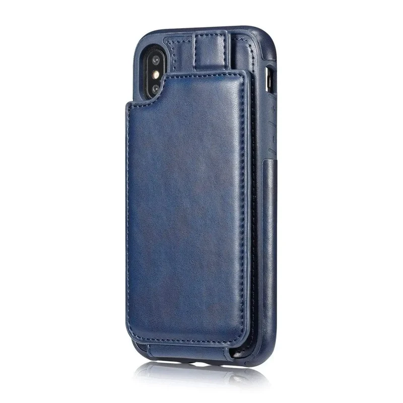 Portefeuille de protection en cuir pour téléphone iPhone X