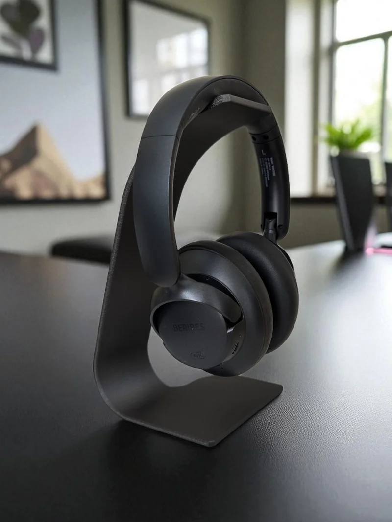 Support de casque moderne Swing pour bureau