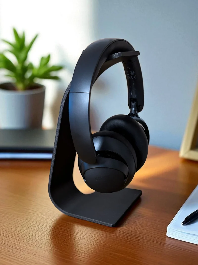 Support de casque moderne Swing pour bureau
