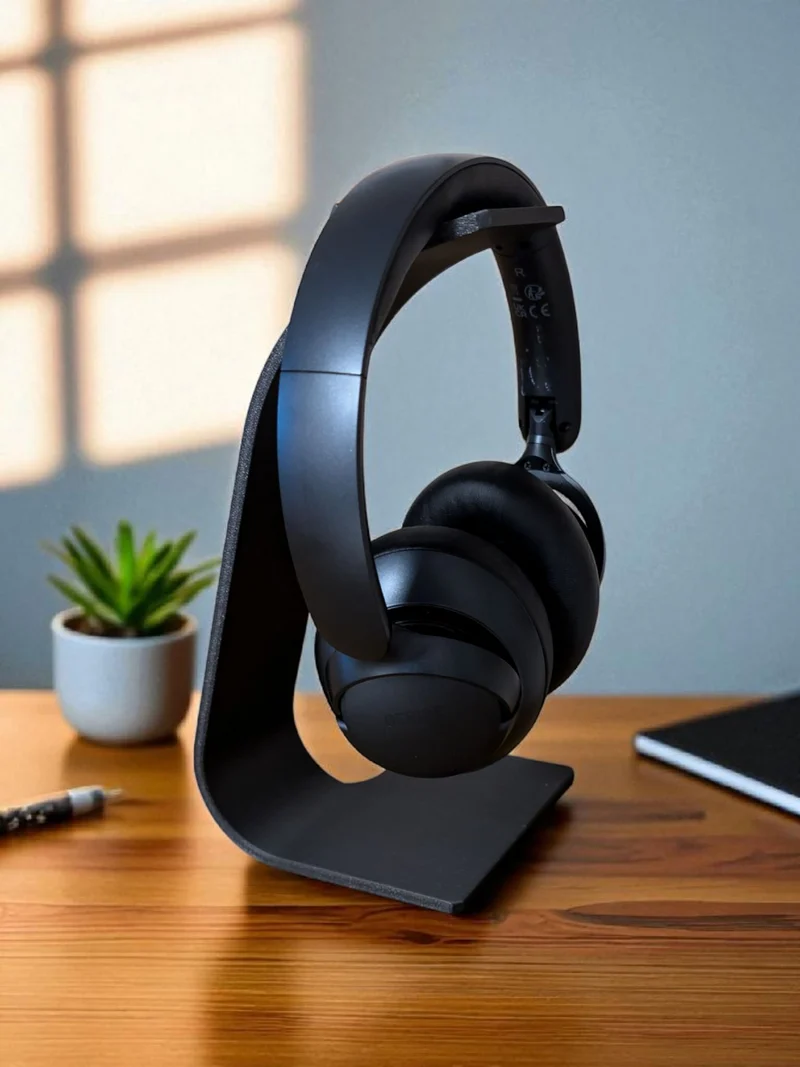 Support de casque moderne Swing pour bureau