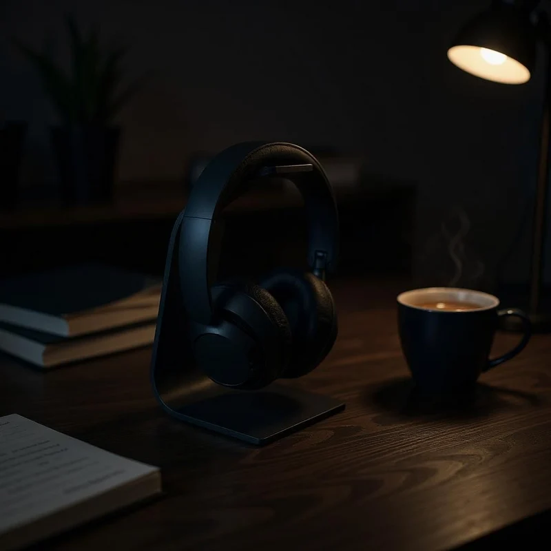 Support de casque moderne Swing pour bureau