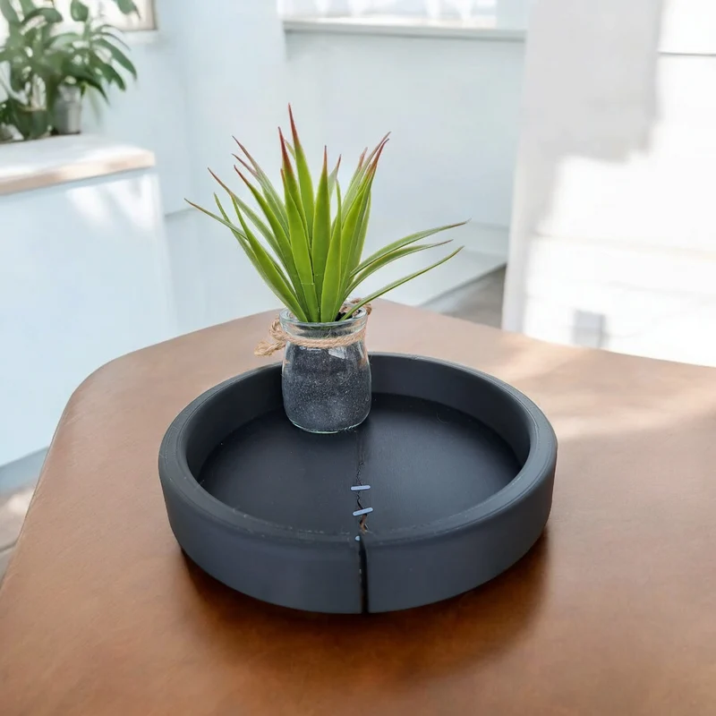 Plateau vide-poche moderne pour clés et petits objets