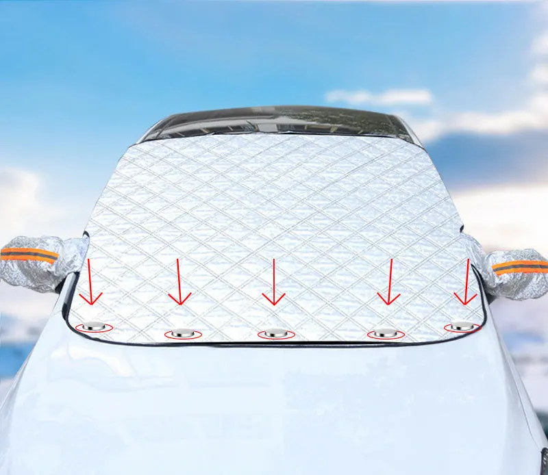 Housse Protection Pare-Brise Magnétique SNOWFIT