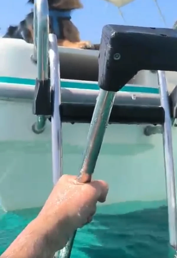 Marches d'échelle de bateau ergonomiques en PLA