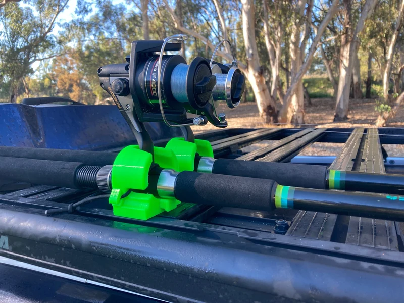 Support de canne à pêche monté sur toit pour voiture