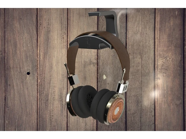 Support pour écouteurs et casque pour montage sur table