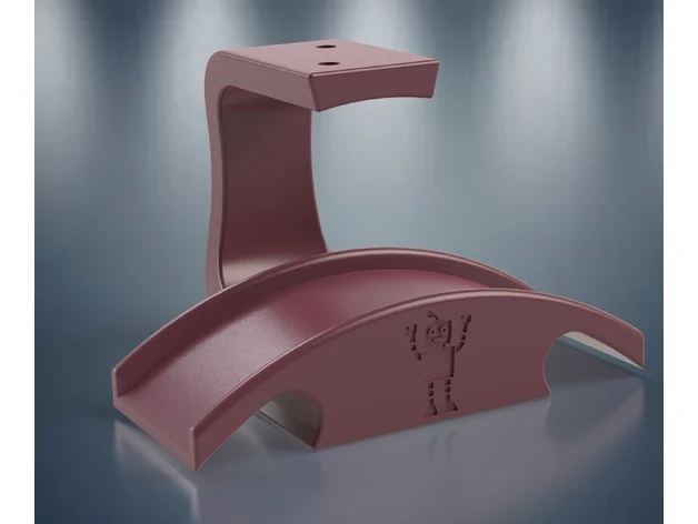 Support pour écouteurs et casque pour montage sur table
