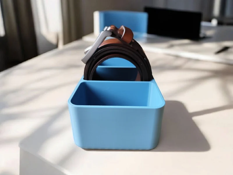Porte-ceintures pratique pour l'organisation de la garde-robe