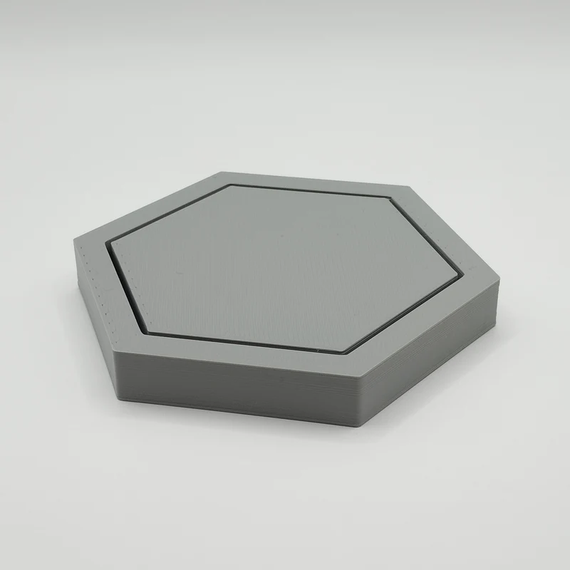 Sous-verres hexagonaux modernes pour verres et tasses