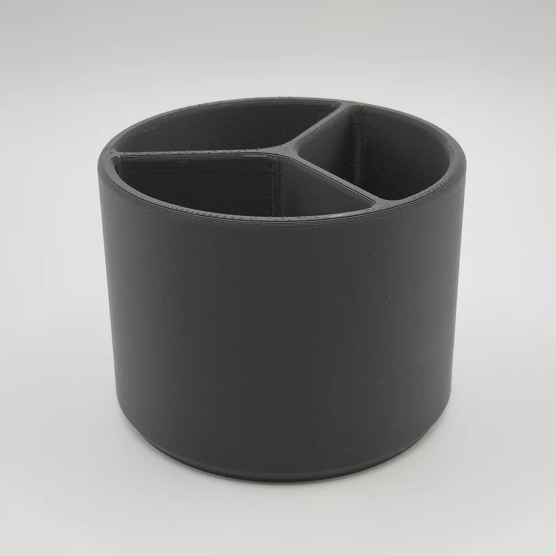 Organisateur de maquillage élégant et porte-pinceaux pratique