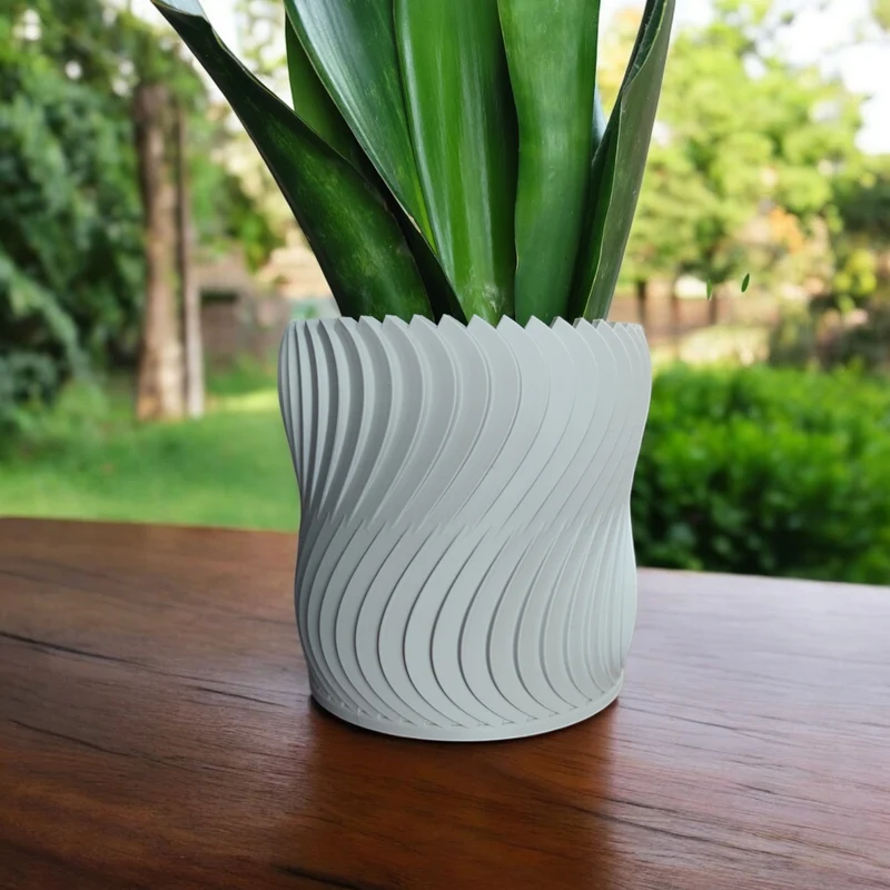 Cache-pot moderne Turbine Wheeler Design