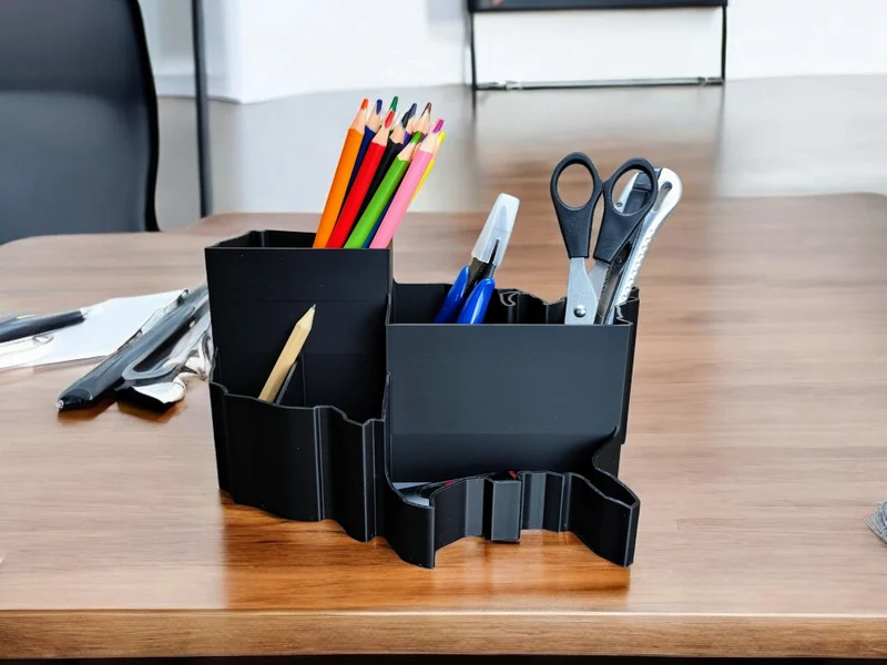 Organisateur de bureau pratique en forme d'États-Unis