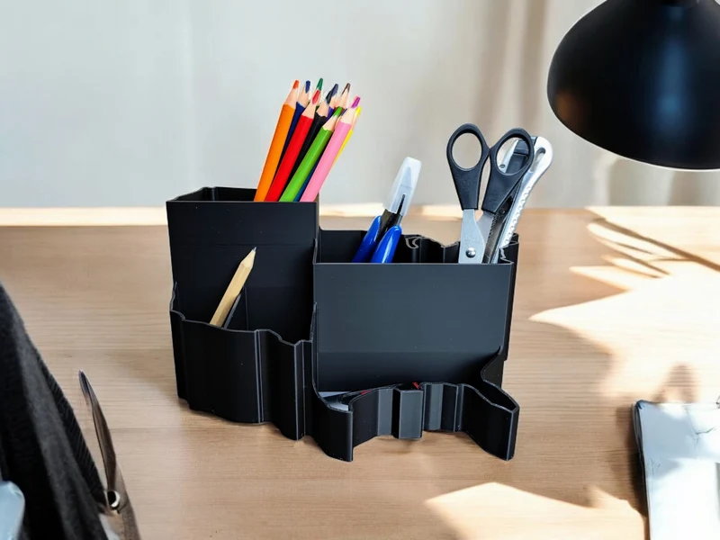 Organisateur de bureau pratique en forme d'États-Unis