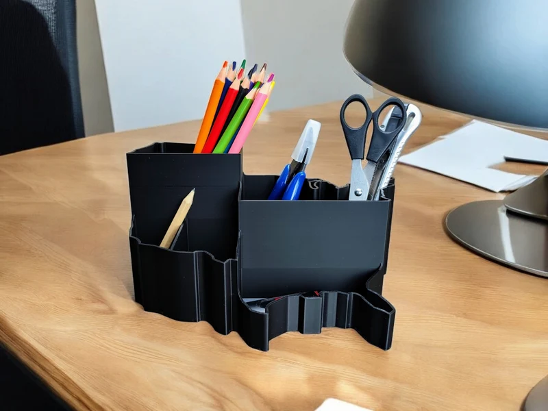 Organisateur de bureau pratique en forme d'États-Unis