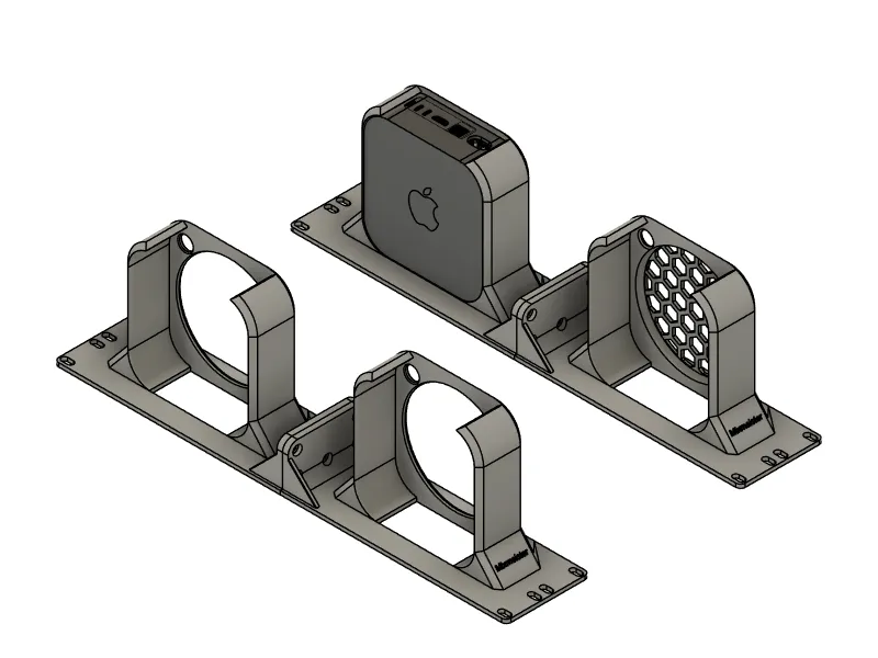 Support de rack 2U 19 pouces pour Mac mini M4