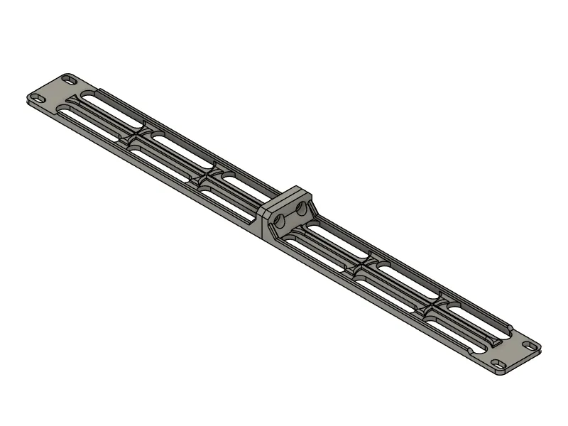 Panneau aveugle ventilé pour rack 19 pouces